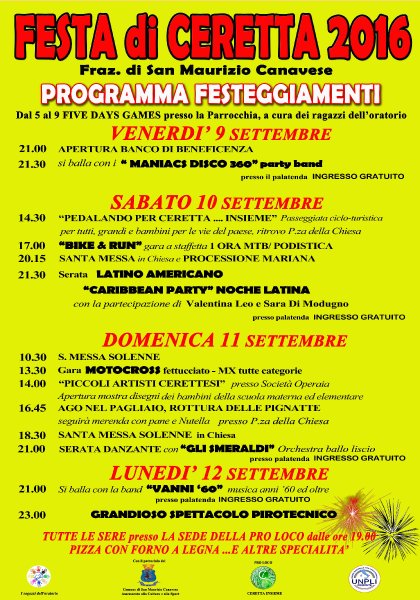 programma  2016